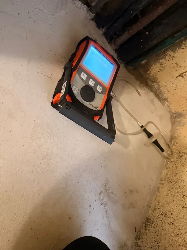Recherche de fuite au gaz traceur H₂/N₂